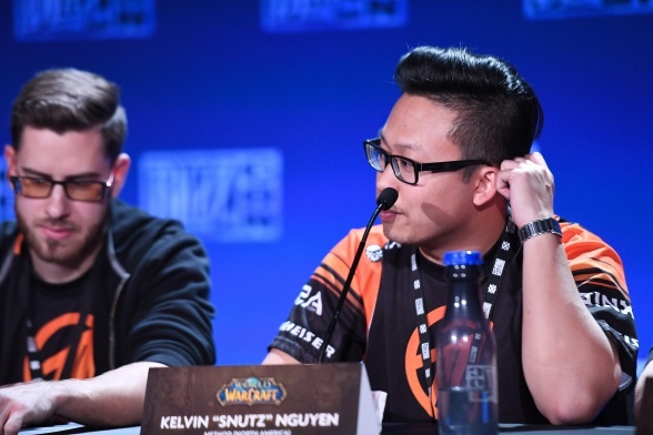 Snutz на BlizzCon 2016: настоящий чемпионский портрет за пределами игрового интерфейса.