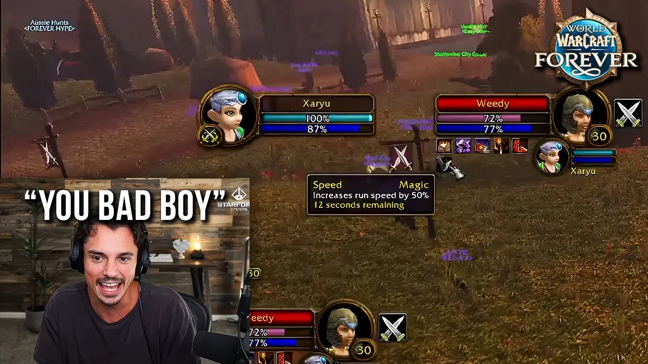 Оригинальная обложка Xaryu: My First Level 30 Duels in WoW Forever Beta