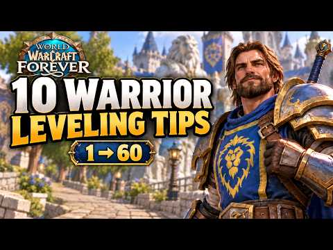 Превью выпуска Gillee: 10 Warrior Leveling Tips I Wish I Knew Earlier | WoW Forever