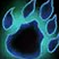 Символ специализации Feral с лапой, показанный на первичной странице Mobalytics.